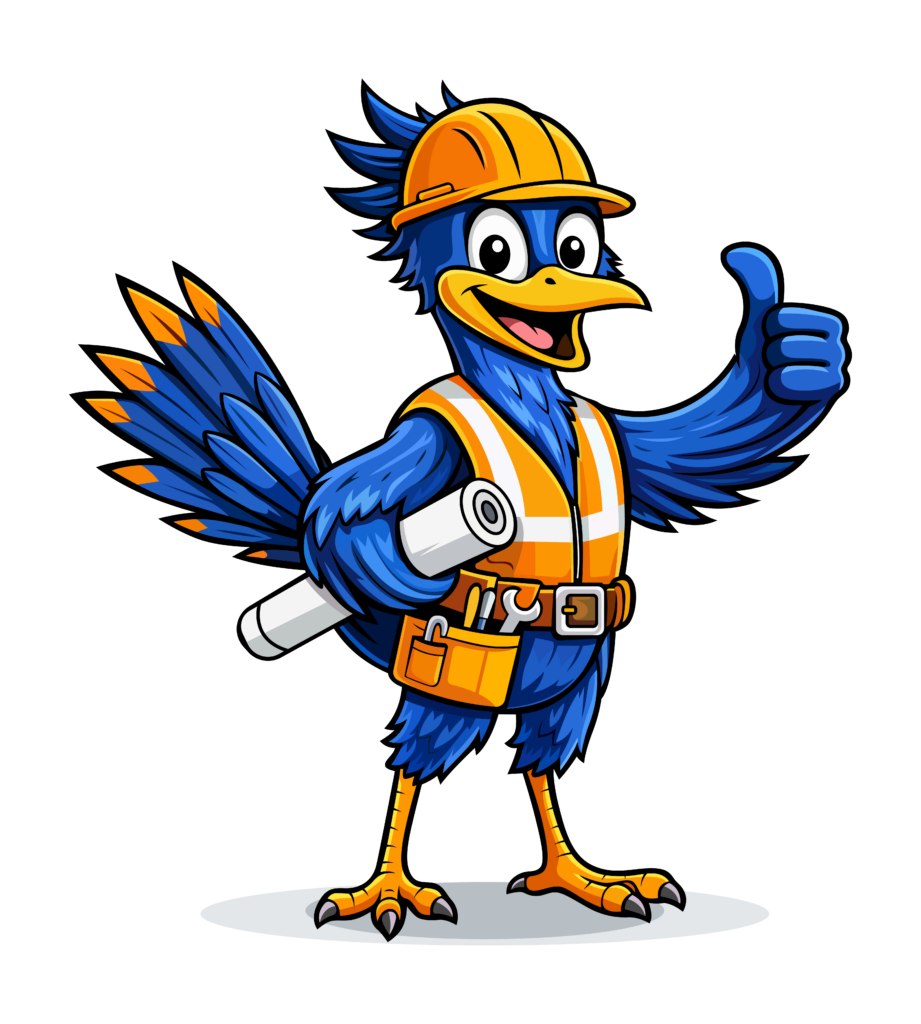 Durafoam Roofing mascot