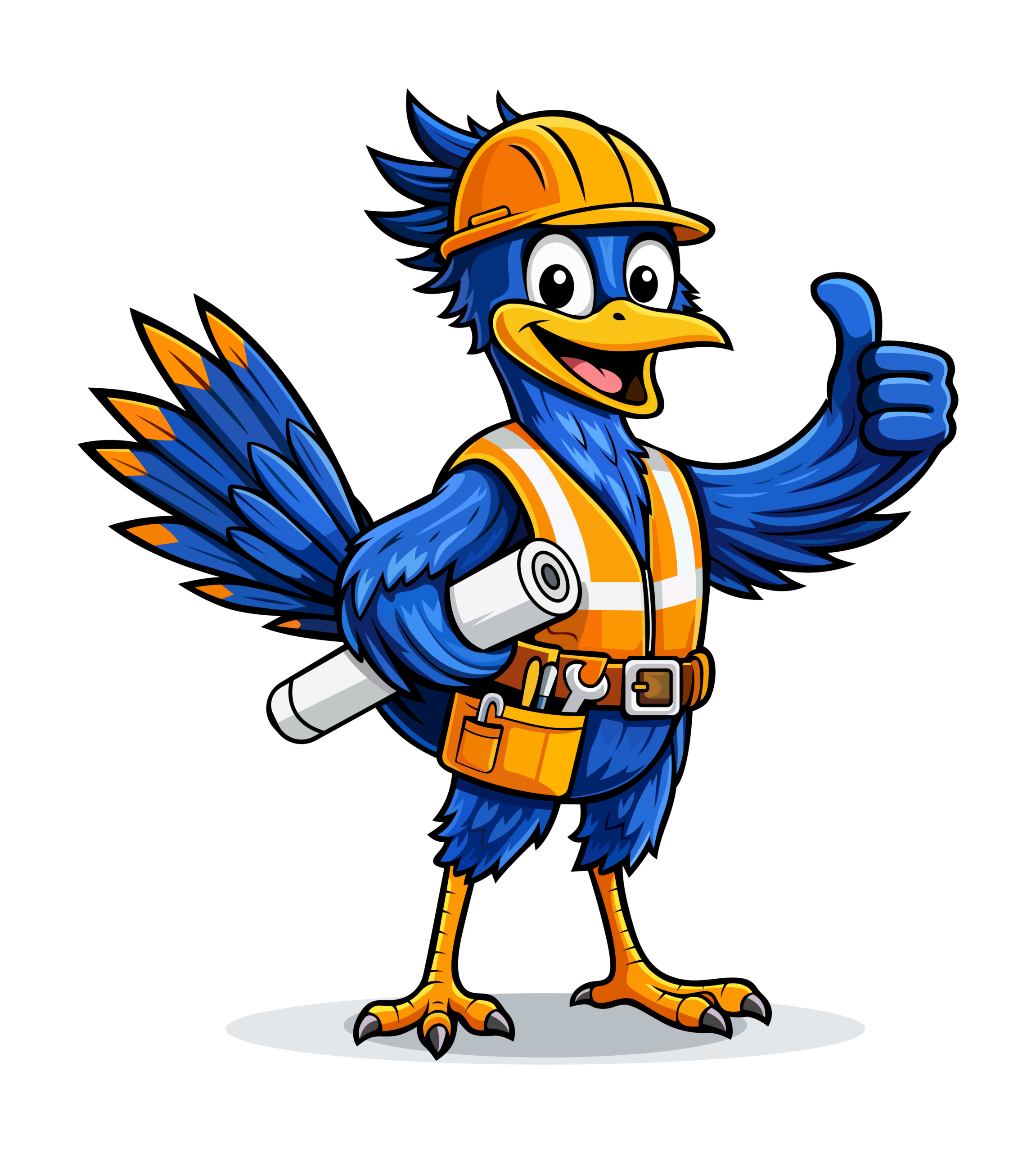 Durafoam Roofing mascot