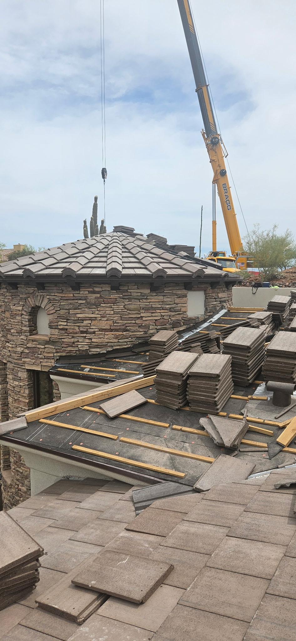 tile roof replacement